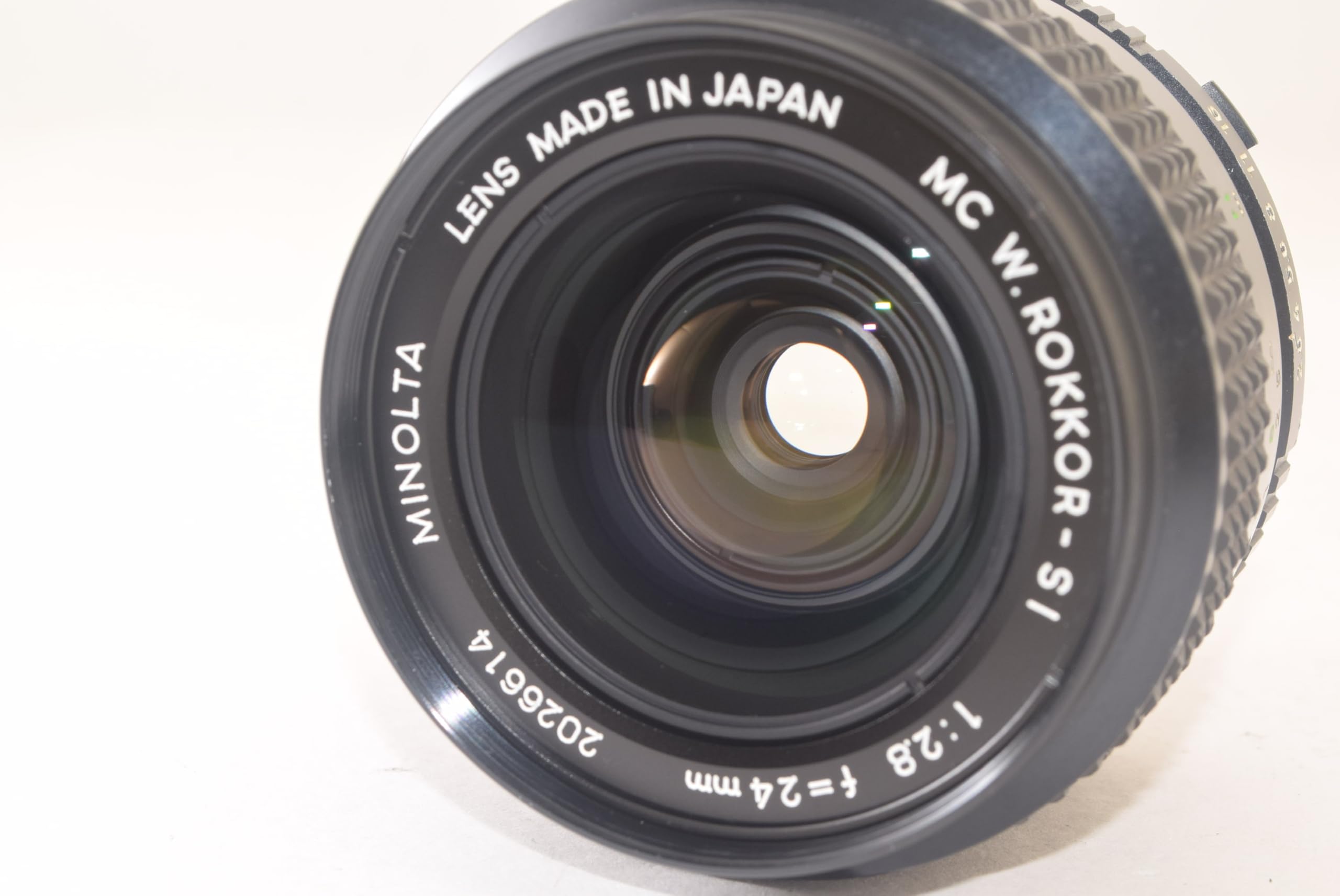 MINOLTA MD W.ROKKOR 24mm F2.8 ミノルタレンズ Minolta ミノルタ MC W.Rokkor 24mm f2.8 Minolta MD W.Rokkor